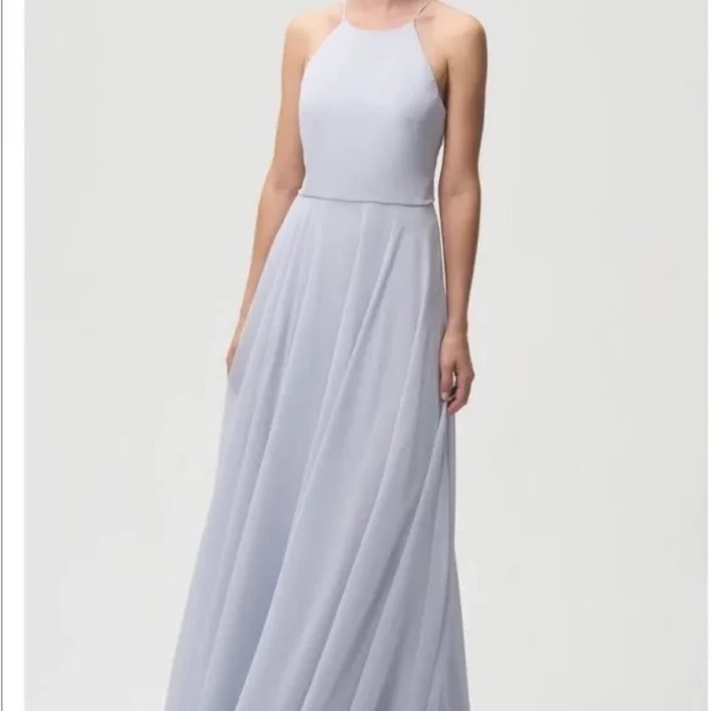 Jenny Yoo Luca Dress in Serenity Blue Size 10